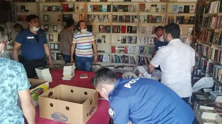 Silivri'de korsan kitap operasyonu