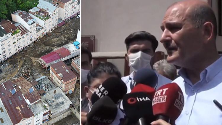 Son dakika haberler: İçişleri Bakanı Soylu'dan Giresun'daki sel bölgesinde açıklama