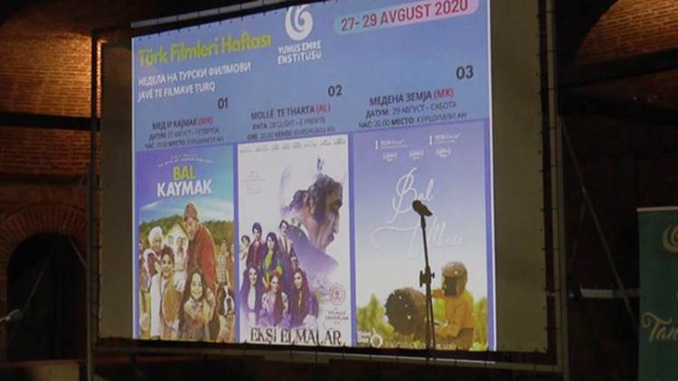 Kuzey Makedonya'da Türk Filmleri Haftası başladı
