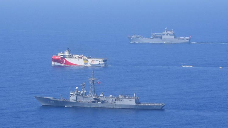 MSB: Doğu Akdeniz'de deniz eğitimleri icra edildi