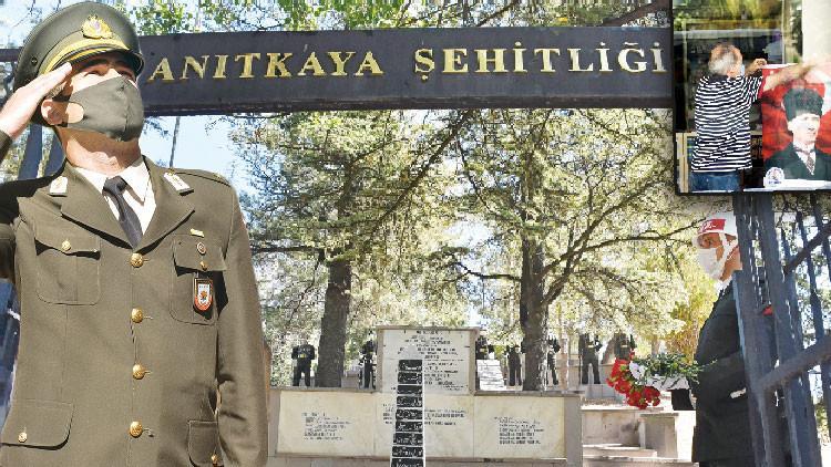 Büyük Taarruz şehitlerine selam