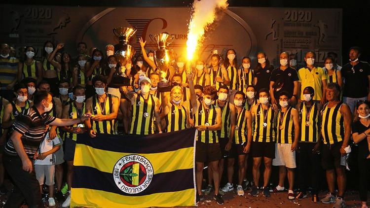 Atletizm Süper Ligi'nin şampiyonu Fenerbahçe oldu