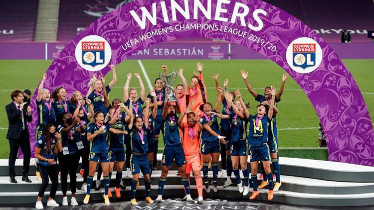 Olympique Lyon, kadın futbolunda üst üste 5. kez Avrupa'nın en büyüğü oldu
