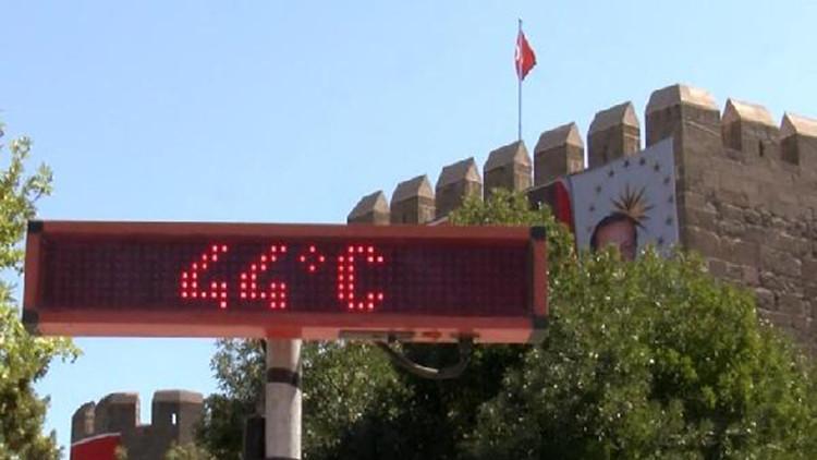 Kayseri'de termometreler 44 dereceyi gördü