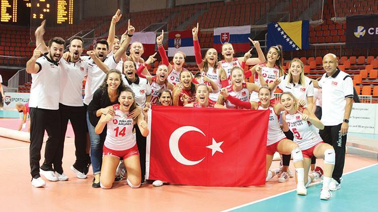 Onlar Avrupa Şampiyonu... 'Çok iyi işler başaracağız,bizi izlemeye devam edin!'