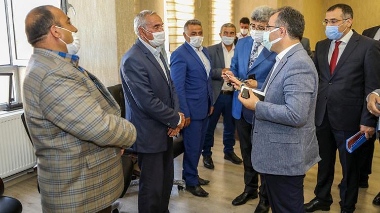 İçişleri Bakan Yardımcısı Çataklı, deprem bölgesindeki çalışmaları inceledi