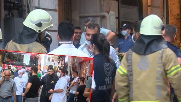 Son dakika haberler: Beyoğlu'nda yangın paniği