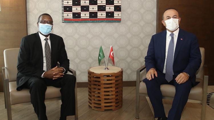 Dışişleri Bakanı Çavuşoğlu, Afrika Birliği Mali Yüksek Temsilcisi Buyoya'yla görüştü