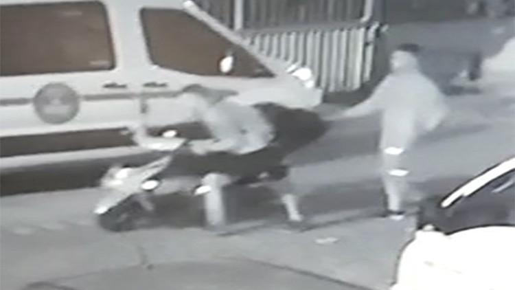 Kameradan belirlenen hırsızlık şüphelileri kovalamacayla yakalandı