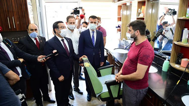 Ankara'da koronavirüs denetimi