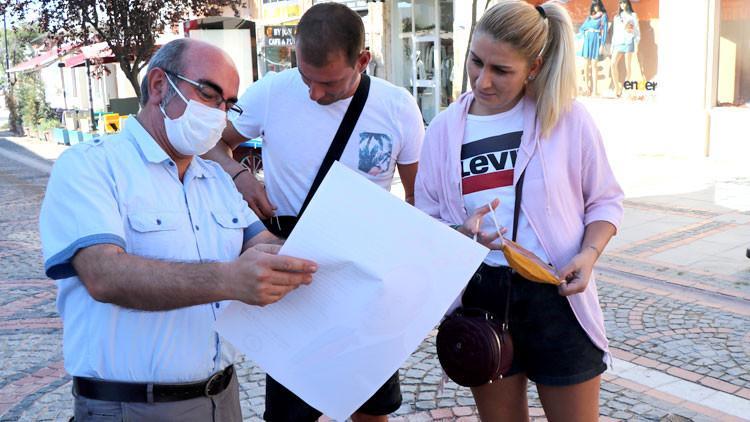 Edirne'ye gelen turistlere, Bulgarca afişlerle uyarı!