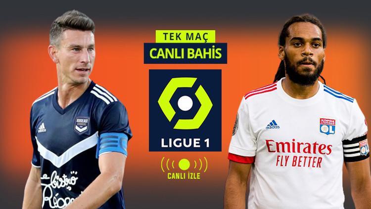 Aralarındaki son 8 maçın tamamı "KG VAR" bitti! Lyon'un Bordeaux karşısında iddaa oranı...