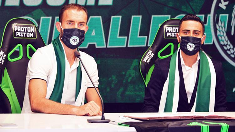 Konyaspor'dan forvet transferi! Sokol Cikalleshi imzayı attı
