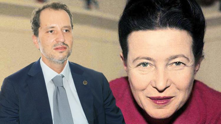 Son dakika: Erbakan'ın büyük gafı... Beauvoir’ı ‘adam’ yaptı, ‘TT’ oldu