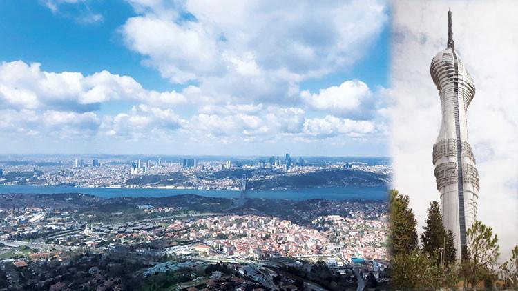 Çamlıca Tepesi'nin yeni manzarası Bursa’dan Karadeniz’e!