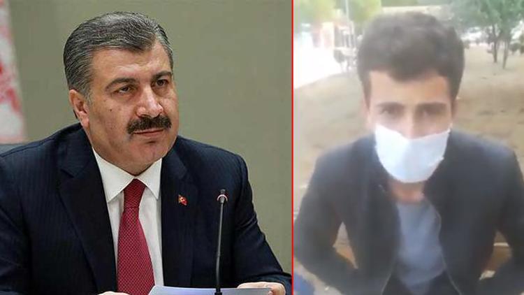 Video çekip yardım istemişti... Bakan Koca'dan açıklama
