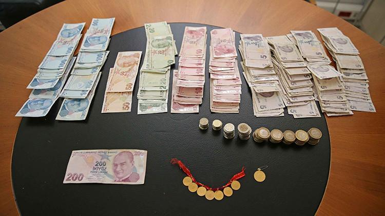 Dilencinin üzerinden çıkanlar şaşırttı! Altın, para...
