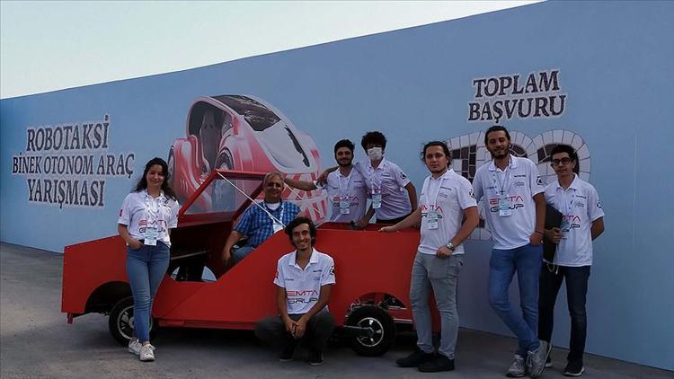 Aracın her şeyini öğrenciler yaptı, Teknofest'te ilk üç takımdan biri oldu