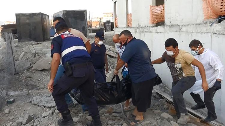 İnşaatta 5'inci kattan düşen işçi öldü