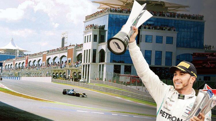 Formula 1 pilotları İstanbul Park'ı virajlarıyla tanıyor