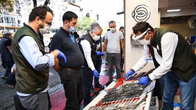 Kayseri'de yasal boyutun altındaki 50 kilo balığa el konuldu