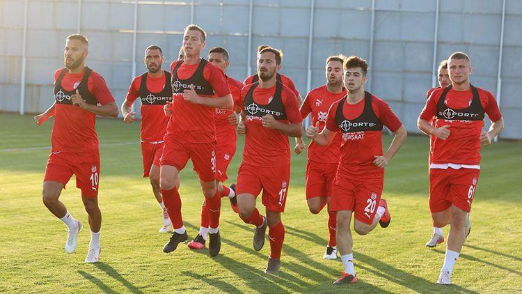 Sivasspor'da Erzurumspor mesaisi başladı
