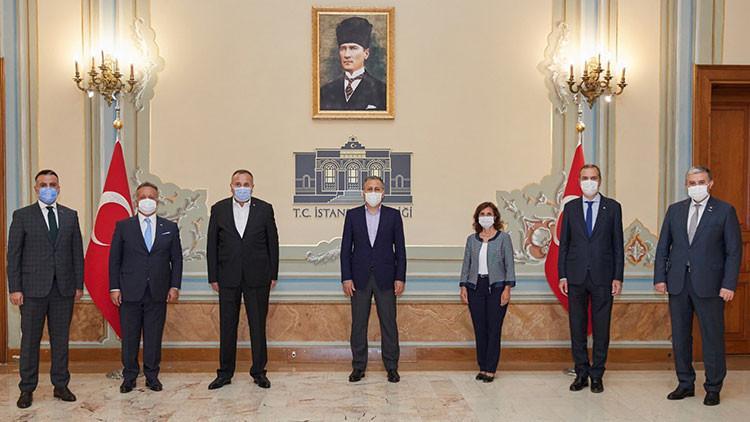 İstanbul Valisi Yerlikaya'dan iş dünyası temsilcileriyle kritik görüşme