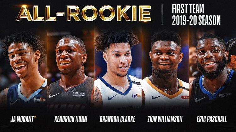 NBA'de yılın en iyi çaylak 5'leri belli oldu!