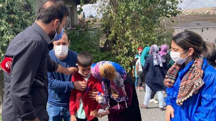 Arnavutköy'de üzerine direk düşen çocuk son yolculuğuna uğurlandı