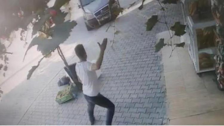 Hafif ticari aracın altında kalmaktan son anda kurtuldu, o anları anlattı