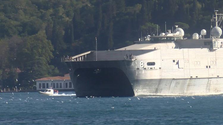ABD'nin bir donanma gemisi daha Karadeniz'de