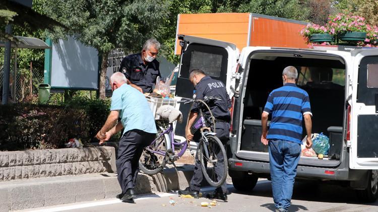 Eskişehir'de otomobilin çarptığı 78 yaşındaki bisikletli hayatını kaybetti
