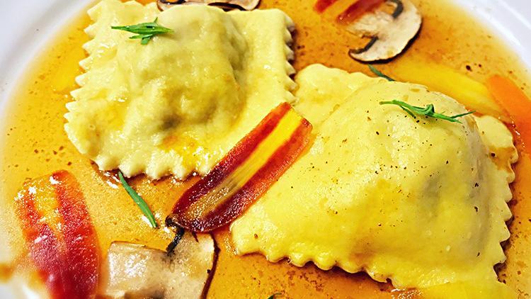 Mantarlı ravioli tarifi