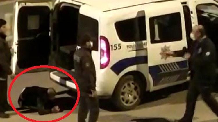 Bursa'da hareketli anlar! Polisten kaçtı, tabancasını göle attı...