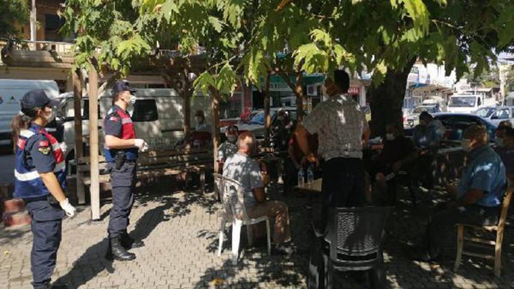 Mersin'de jandarma koronavirüs denetimlerinde 3 milyon 858 bin lira ceza kesti