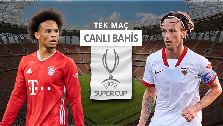 Süper Kupa hangi takımın olacak? Bayern'in Sevilla karşısında iddaa oranı...