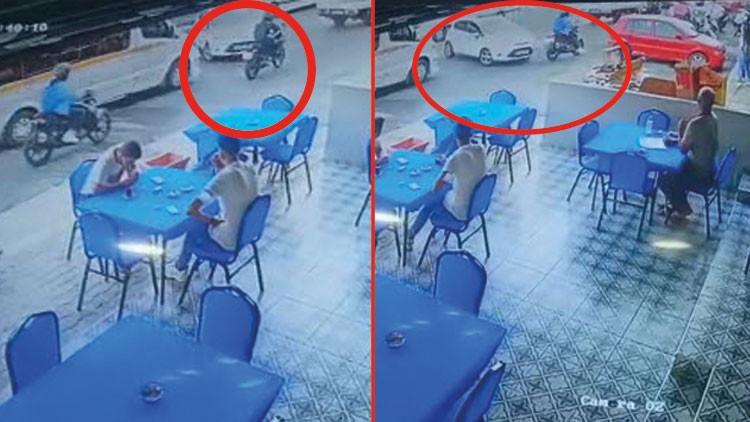 Son anda kurtuldular! O anlar kameralara böyle yansıdı