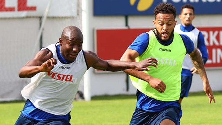 Benik Afobe antrenmanlarda çok hırslı!