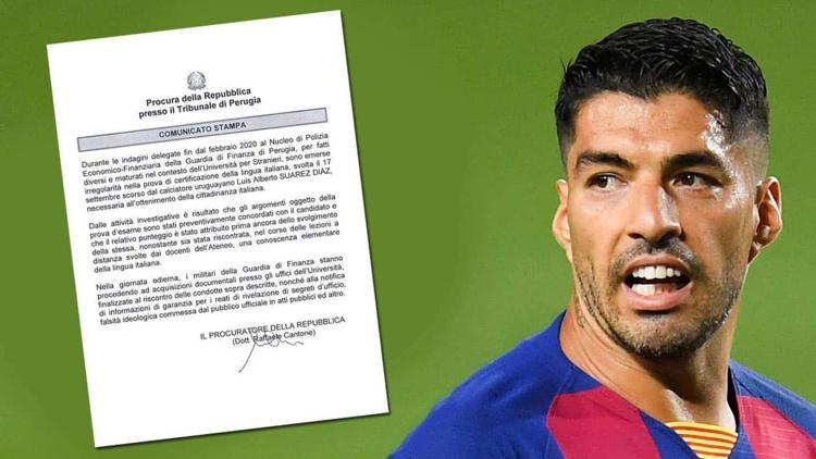 Juventus avukatları, Luis Suarez'in tartışmalı İtalyanca dil sınavı için savcılarla görüştü!