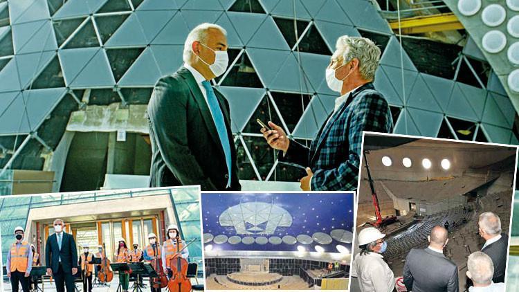 Kültür ve Turizm Bakanı Mehmet Ersoy Ankara’daki yeni CSO Binası’nın kapılarını ilk kez Hürriyet’e açtı... Bitmeyen senfonide mutlu son