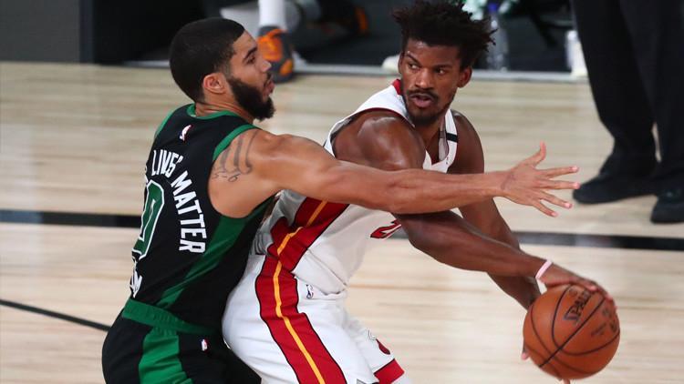 NBA'de Boston Celtics, Miami Heat karşısında pes etmedi