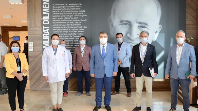 Bakan Koca acil durum hastanelerini ziyaret etti