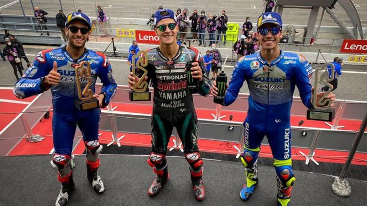 MotoGP'nin İspanya'daki 8. etabını Quartararo kazandı