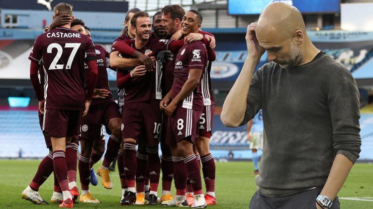 Son dakika haberi | 7 gollü maçta Leicester City, Manchester City'yi devirdi