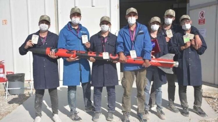 Tanyeli Roket Takımı alçak irtifa kategorisinde Türkiye birincisi oldu