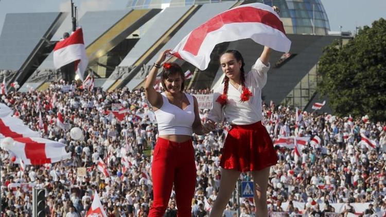 Belaruslu muhalif, iktidar değişikliği için Macron'dan yardım istiyor