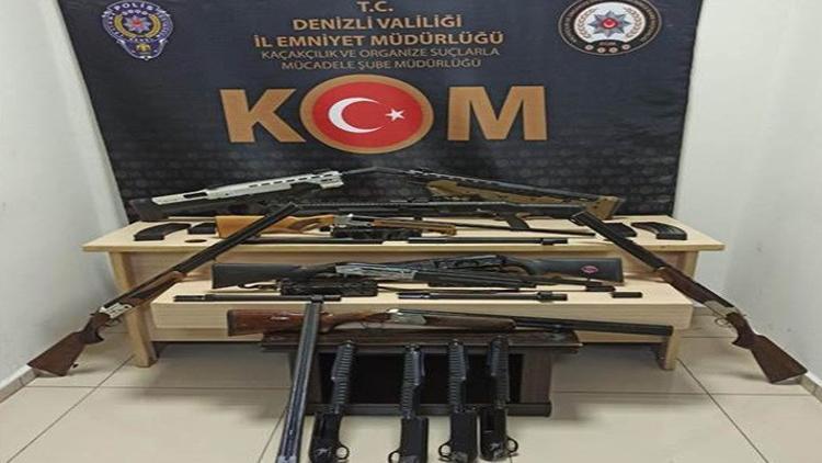 Denizli’deki silah kaçakçılığı operasyonunda 1 tutuklama