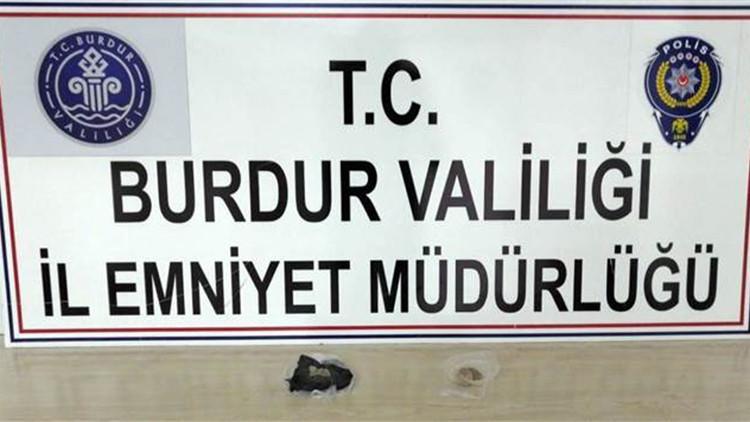Durdurulan araçtan uyuşturucu çıktı