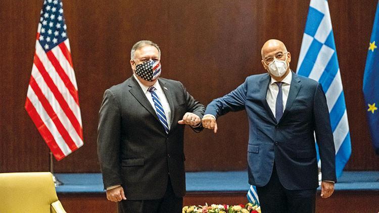 Pompeo’dan Yunanistan’a moral ziyareti