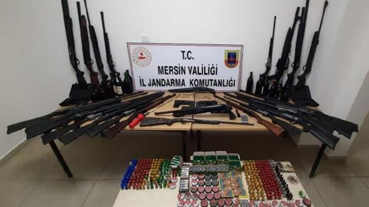 Takibe alınan araçtan 'cephanelik' çıktı